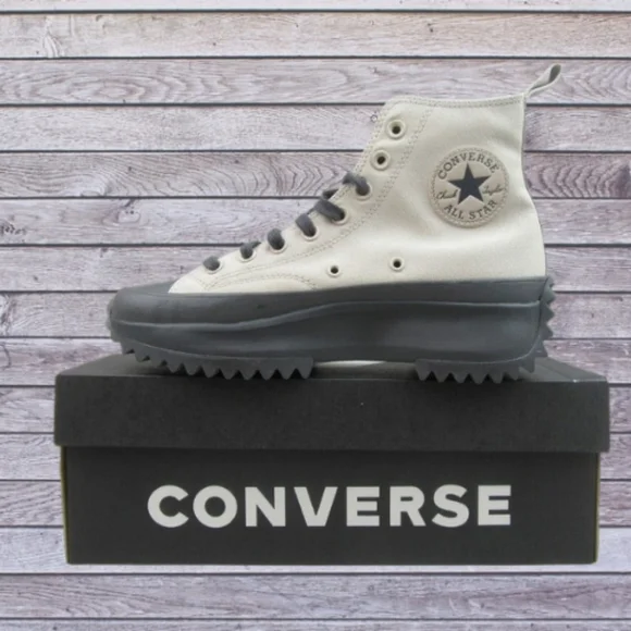 Converse Unisex High-Top Sneakers - Gray - Picture 1 of 8